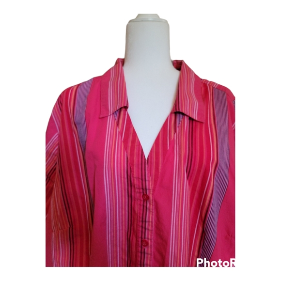 White Stag Women's Plus Blouse - Picture 3 of 5